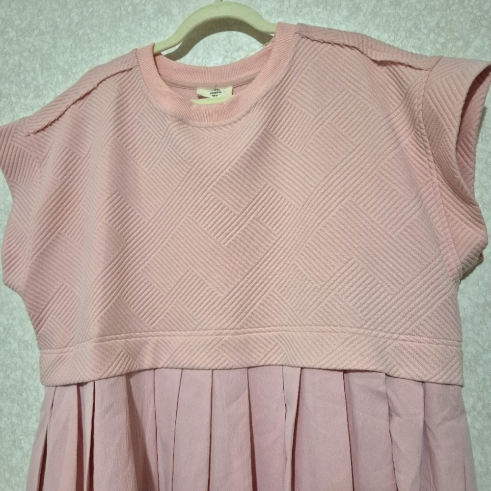 Entro Pink Mini Dress..SIZE:M - Picture 4 of 13